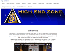 Tablet Screenshot of highendzone.com